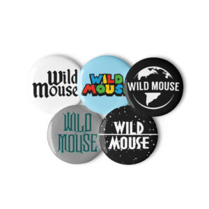 Set of pin buttons