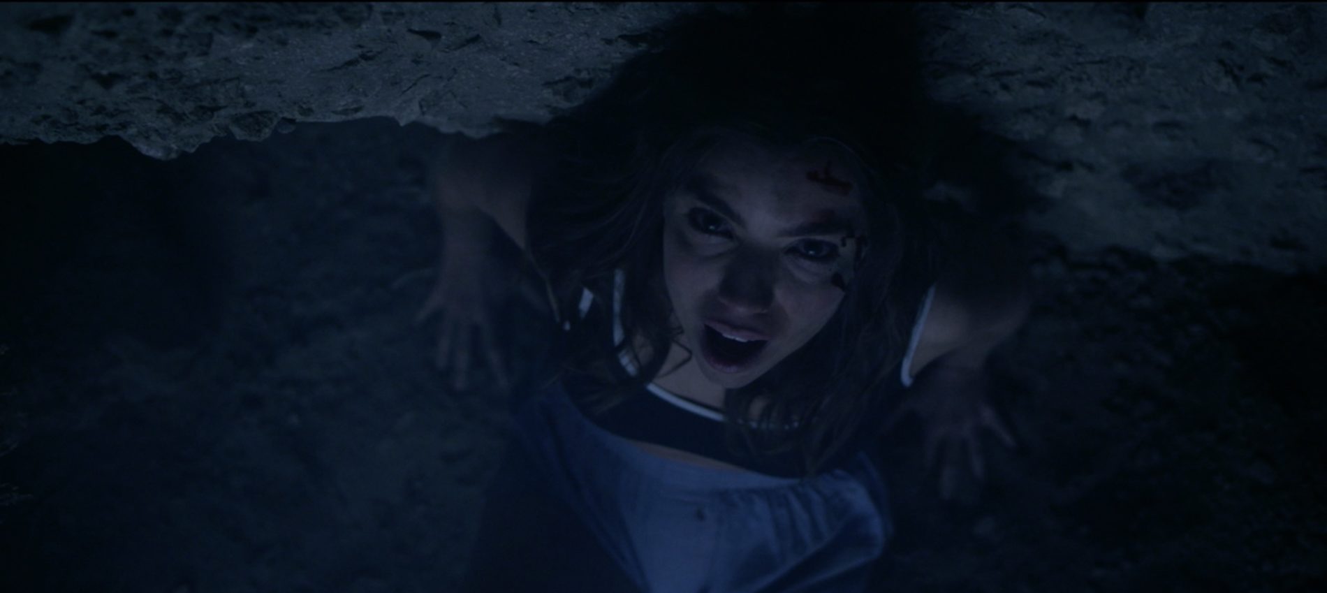 Still from the segment "Don't Fall" from the horror anthology XX