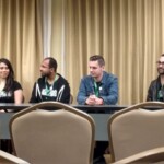 Gigi Saul Guerrero, Jordan Williams, Luke Bramley, and Raynor Shima of Luchagore Productions